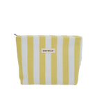 Load image into Gallery viewer, Ciao Bella Striped Cosmetic Bag - Yellow
